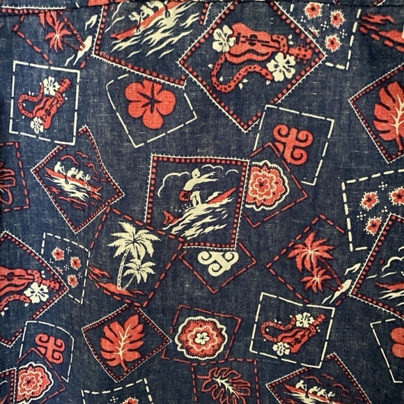 REYN SPOONER Tailored Boy Scouts of America Aloha Hawaiian Shirt Men XL - Picture 7 of 8